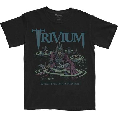 Trivium Dead Men Say Svart Small - T-Shirt Trivium Dead Men Say Svart Small - T-Shirt
