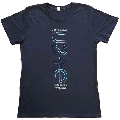 U2 Modell I+E 2018 Turnédatum Navy XL T-shirt U2 Modell I+E 2018 Turnédatum Navy XL T-shirt