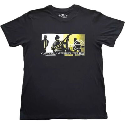 U2 Unisex T-Shirt Turné 2015 Silhouetter - T-Shirt U2 Unisex T-Shirt Turné 2015 Silhouetter - T-Shirt
