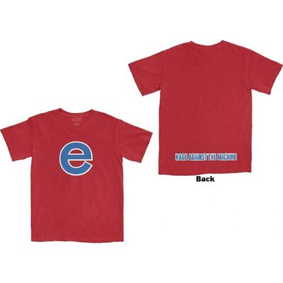HeyRusty Big E Röd T-shirt - Officiellt Bandprodukt HeyRusty Big E Röd T-shirt - Officiellt Bandprodukt