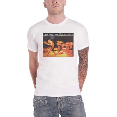 HeyRusty Rage Against The Machine Vit XXL T-shirt HeyRusty Rage Against The Machine Vit XXL T-shirt
