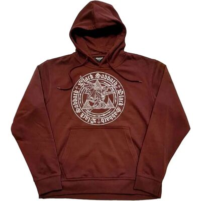 Black Sabbath Henry Pyramid Emblem Hoodie - Hooded Sweatshirt Black Sabbath Henry Pyramid Emblem Hoodie - Hooded Sweatshirt