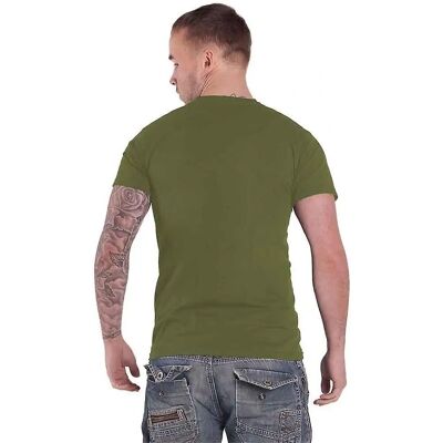 John Lennon Unisex T-shirt - Peace Fingers US Flag - T-shirt John Lennon Unisex T-shirt - Peace Fingers US Flag - T-shirt