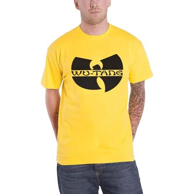 Wu-Tang Clan XL Gul Logotyp T-Shirt - T-Shirt Wu-Tang Clan XL Gul Logotyp T-Shirt - T-Shirt