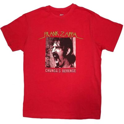 Frank Zappa Chunga's Revenge Röd T-Shirt - T-Shirt Frank Zappa Chunga's Revenge Röd T-Shirt - T-Shirt