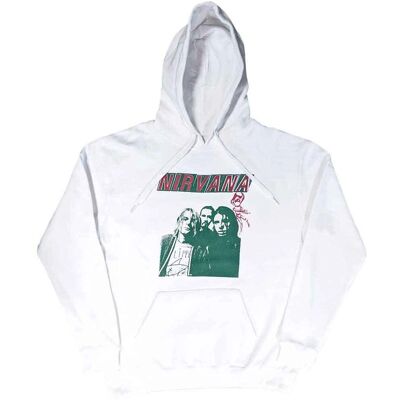 Nirvana Flipper Hoodie White XL - Hoodie Nirvana Flipper Hoodie White XL - Hoodie