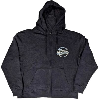 HeyRusty The Strokes OG Magna Blue Hoodie - Hooded Sweatshirt HeyRusty The Strokes OG Magna Blue Hoodie - Hooded Sweatshirt