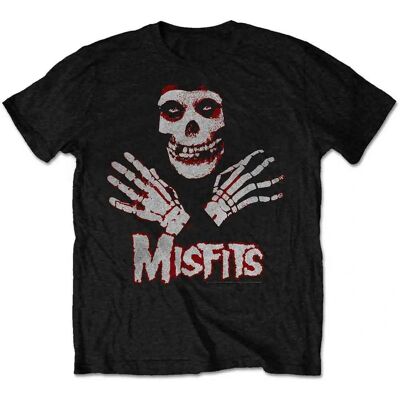 Misfits Kids Hands Band Logo T-Shirt - T-Shirt Misfits Kids Hands Band Logo T-Shirt - T-Shirt