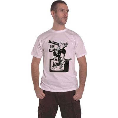 Machine Gun Kelly TV Warp T-shirt - Officiell bandmerchandise Machine Gun Kelly TV Warp T-shirt - Officiell bandmerchandise