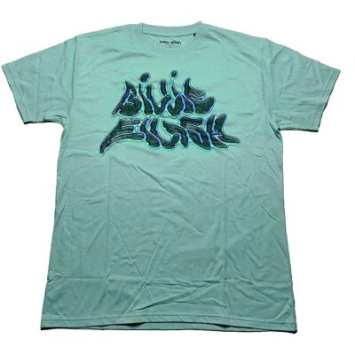 Billie Eilish Neon Logo Blue T-Shirt - Unisex Billie Eilish Neon Logo Blue T-Shirt - Unisex