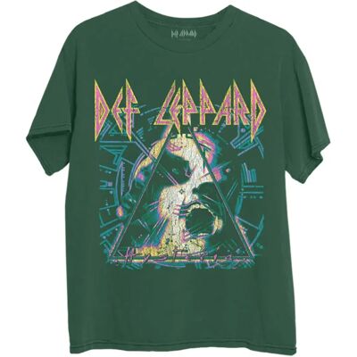 Unisex T-shirt med Hysteria-albumomslag från Def Leppard Unisex T-shirt med Hysteria-albumomslag från Def Leppard