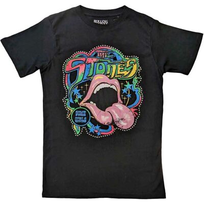 The Rolling Stones Official Neon Tongue T-shirt - T-shirt The Rolling Stones Official Neon Tongue T-shirt - T-shirt