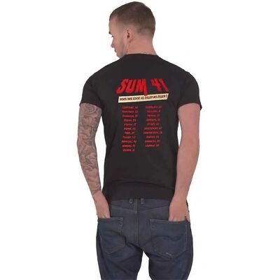 Sum 41 Suma 41 Turné Svart M T-Shirt Sum 41 Suma 41 Turné Svart M T-Shirt