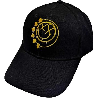 Blink-182 Gula Six Arrow Smile Baseball Cap - Unisex, Svart, One Size Blink-182 Gula Six Arrow Smile Baseball Cap - Unisex, Svart, One Size