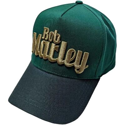 HeyRusty Bob Marley Unisex Mesh Back Keps - Text Logo HeyRusty Bob Marley Unisex Mesh Back Keps - Text Logo
