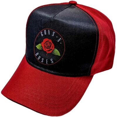 Guns N' Roses Logo Röd & Svart Baseball Cap - Baseball Cap Guns N' Roses Logo Röd & Svart Baseball Cap - Baseball Cap