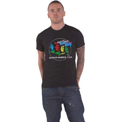 Queen Hot Space Tour 1982 T-Shirt - Unisex Black XXL Queen Hot Space Tour 1982 T-Shirt - Unisex Black XXL