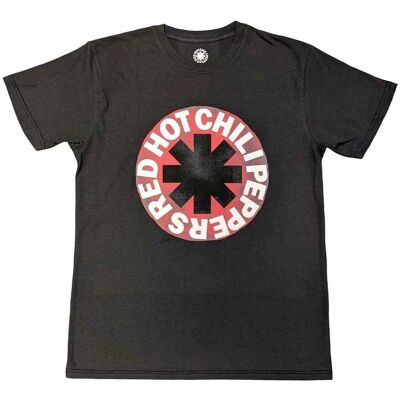 Grå miljövänlig unisex T-shirt av Red Hot Chili Peppers - Bandprodukt Grå miljövänlig unisex T-shirt av Red Hot Chili Peppers - Bandprodukt