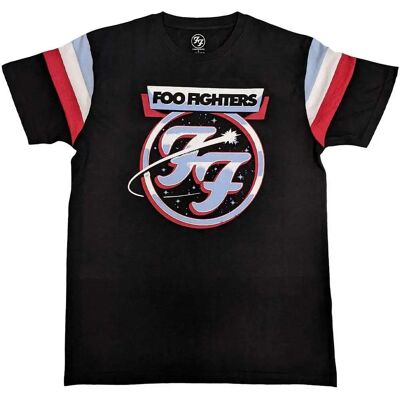 Foo Fighters X-Large Black Comet Tricolour T-Shirt Foo Fighters X-Large Black Comet Tricolour T-Shirt