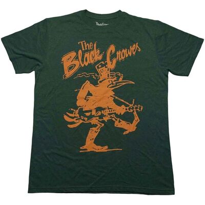 Grön Gitarr T-Shirt Black Crowes - T-shirt Grön Gitarr T-Shirt Black Crowes - T-shirt