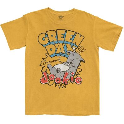 Green Day Longview Orange T-shirt - Unisex Band Tee Green Day Longview Orange T-shirt - Unisex Band Tee