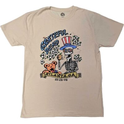 Officiell Grateful Dead Atlanta Flowers T-shirt - Merchandising Officiell Grateful Dead Atlanta Flowers T-shirt - Merchandising