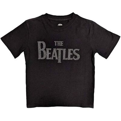 The Beatles Drop T Barn T-shirt med Pärlor Svart The Beatles Drop T Barn T-shirt med Pärlor Svart