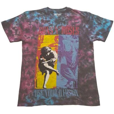 Barn T-shirt Guns N' Roses Blå Use Your Illusion - T-Shirt Barn T-shirt Guns N' Roses Blå Use Your Illusion - T-Shirt