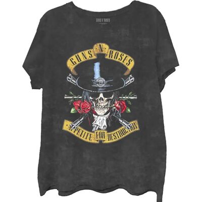 Guns N' Roses Kids Appetite for Destruction Dye Wash T-Shirt - T-Shirt Guns N' Roses Kids Appetite for Destruction Dye Wash T-Shirt - T-Shirt