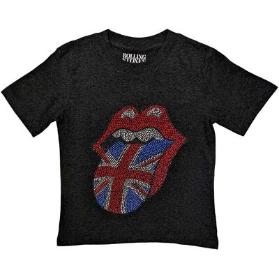 Barn T-shirt Rolling Stones British Tongue - Barn T-shirt Barn T-shirt Rolling Stones British Tongue - Barn T-shirt