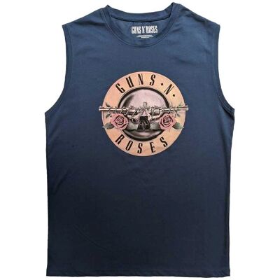 Guns N' Roses Guns N Roses Band Logo Muscle Tank Blue M - Tank Top Guns N' Roses Guns N Roses Band Logo Muscle Tank Blue M - Tank Top