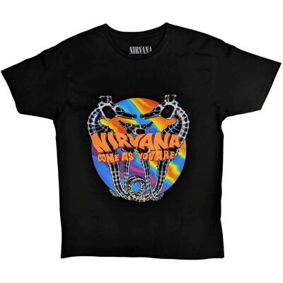 Nirvana Come As You Are T-shirt - Unisex Svart S Nirvana Come As You Are T-shirt - Unisex Svart S