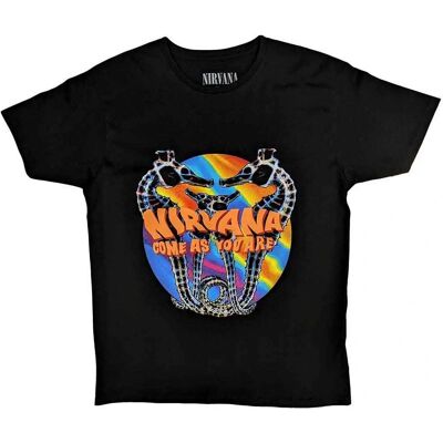 Nirvana Come As You Are XL Svart T-shirt - T-Shirt Nirvana Come As You Are XL Svart T-shirt - T-Shirt