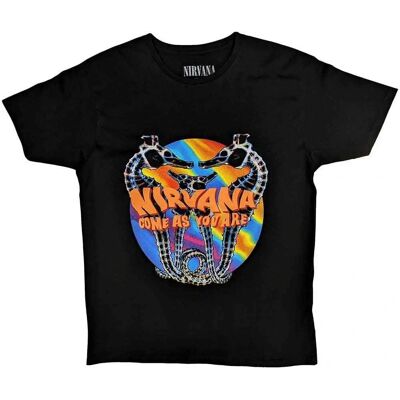 Nirvana Come As You Are XL Svart T-shirt - T-Shirt Nirvana Come As You Are XL Svart T-shirt - T-Shirt