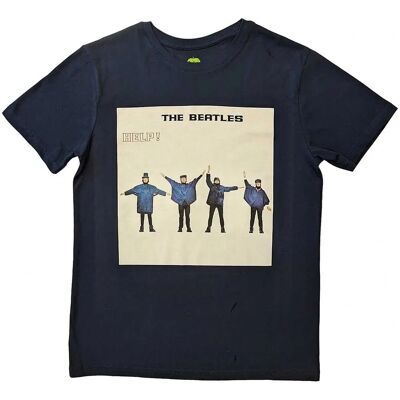 The Beatles Navy XXL T-shirt - Help! Album Cover The Beatles Navy XXL T-shirt - Help! Album Cover