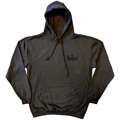 The Beatles Unisex Pullover Hoodie - Drop T Logo - Grey The Beatles Unisex Pullover Hoodie - Drop T Logo - Grey