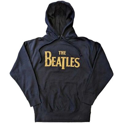 The Beatles Navy Blue Hoodie - Huvtröja The Beatles Navy Blue Hoodie - Huvtröja