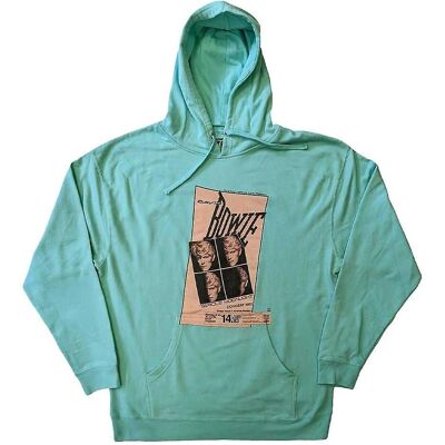 David Bowie Serious Moonlight Concert 83 Hoodie - Huvtröja med kapuzen David Bowie Serious Moonlight Concert 83 Hoodie - Huvtröja med kapuzen