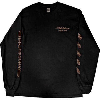 Tool Spiral Tour 2022 Svart långärmad T-shirt Tool Spiral Tour 2022 Svart långärmad T-shirt