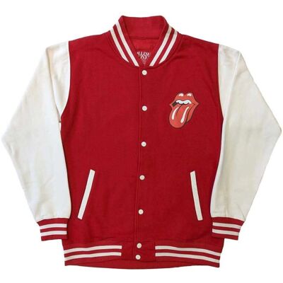 The Rolling Stones Logo Classic Tongue Varsity Jacka - Jacka The Rolling Stones Logo Classic Tongue Varsity Jacka - Jacka