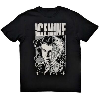 Ice Nine Kills Svart T-Shirt med duschscen och delad ansikte - T-Shirt Ice Nine Kills Svart T-Shirt med duschscen och delad ansikte - T-Shirt
