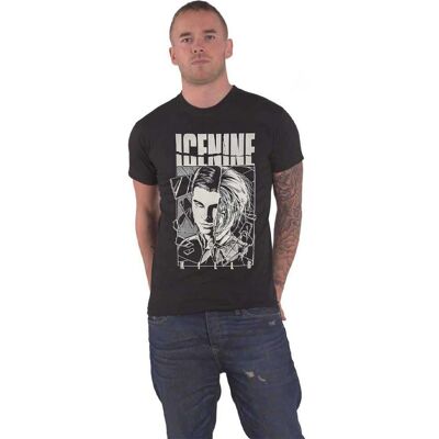 Ice Nine Kills Svart T-Shirt med Delt Ansikte - Musik Merch Ice Nine Kills Svart T-Shirt med Delt Ansikte - Musik Merch
