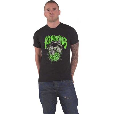 Ice Nine Kills Wolf Band Logo T-shirt Svart M - T-shirt Ice Nine Kills Wolf Band Logo T-shirt Svart M - T-shirt