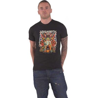 Megadeth Budokan Svart T-shirt - Rock Megadeth Budokan Svart T-shirt - Rock
