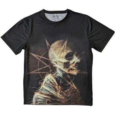 Svart unisex Slipknot T-shirt med Profil Logga - Högkvalitativ Sublimation Svart unisex Slipknot T-shirt med Profil Logga - Högkvalitativ Sublimation