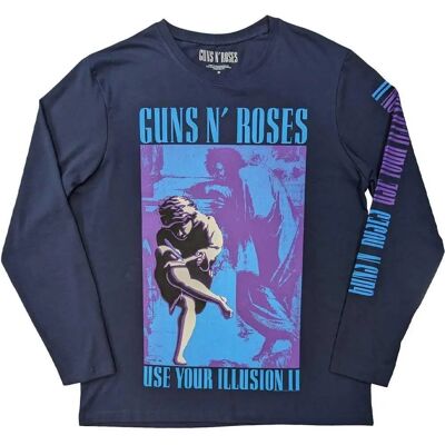 Officiell långärmad T-shirt med Guns N' Roses - Turné '91-'92 Officiell långärmad T-shirt med Guns N' Roses - Turné '91-'92