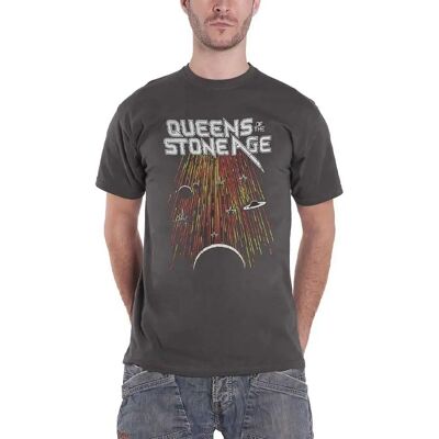 Queens Of The Stone Age Meteor Shower T-Shirt - Unisex Kläder Queens Of The Stone Age Meteor Shower T-Shirt - Unisex Kläder