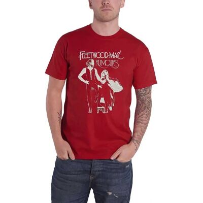 Fleetwood Mac Rumours T Shirt Red XL - T-Shirt Fleetwood Mac Rumours T Shirt Red XL - T-Shirt