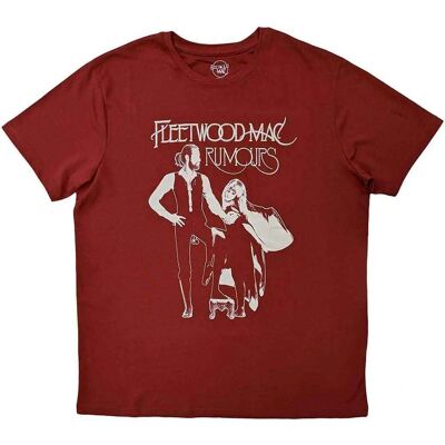 Fleetwood Mac Rumours Unisex T-Shirt - Avslappnad Top Fleetwood Mac Rumours Unisex T-Shirt - Avslappnad Top