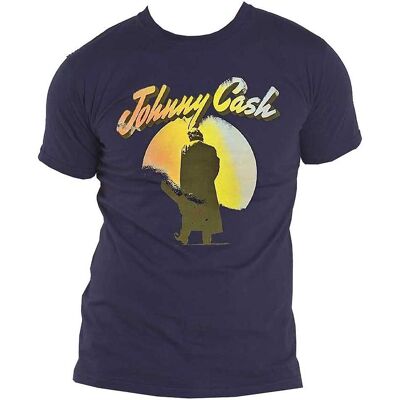 Johnny Cash XL Unisex Walking Guitar T-shirt - T-shirt Johnny Cash XL Unisex Walking Guitar T-shirt - T-shirt